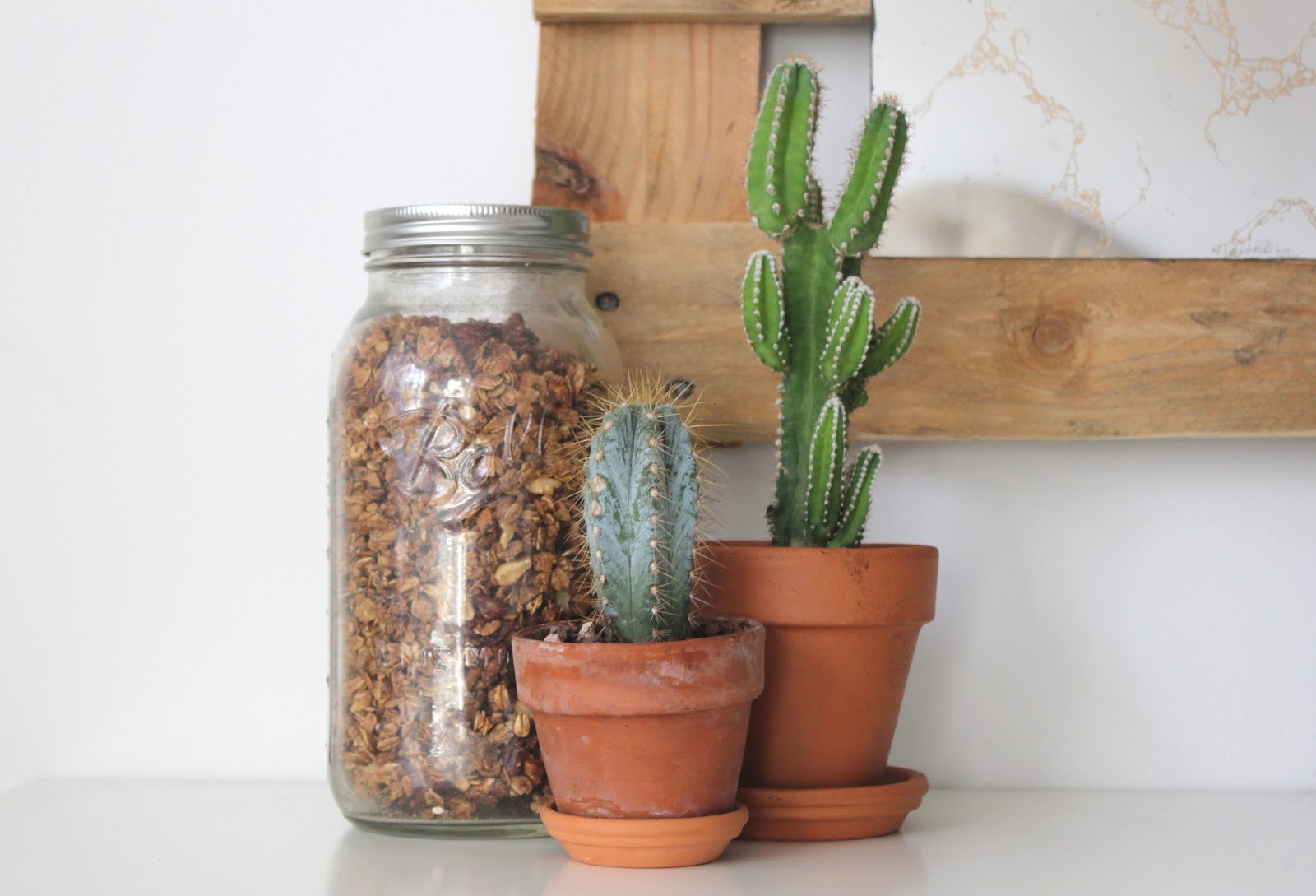 Granola Mix in Mason Jar