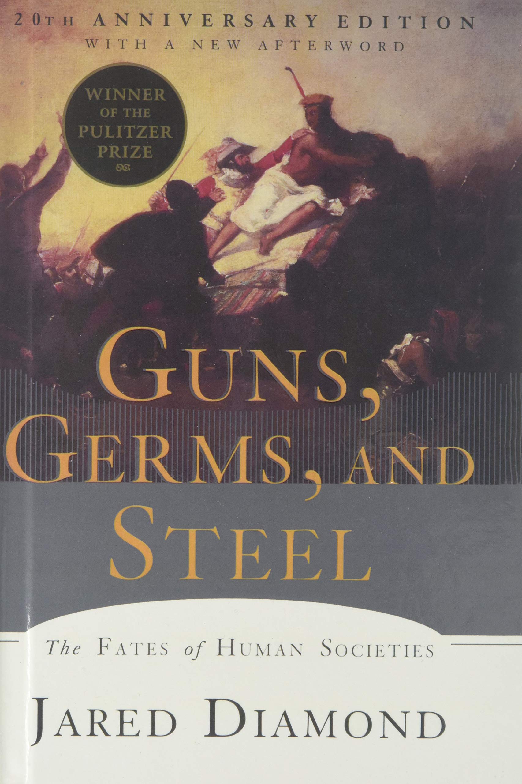 Guns, Germs, and Steel Book Cover